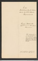 k.k. naturhistorisches Hofmuseum, Intendanzakten 1885-1896 (Hauer), Aktenzahl Z.463/1891, Seite 4